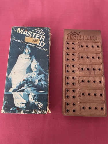Mini master mind 1972 invicta - master,