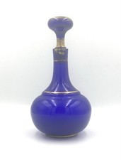 Ancienne Carafe XIXe Bleu