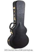 GEWA Astuccio Custodia in legno per Chitarra JUMBO - JAZZ  Arched Top Prestige