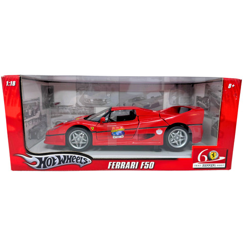 Hot wheels ferrari f50 - f50, 1:18