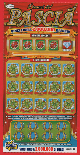 Gratta vinci lotteria - gratta,
