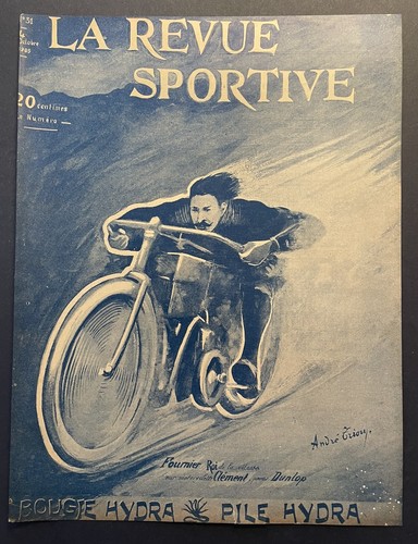 Affichette moto ancienne - affichette, moto,