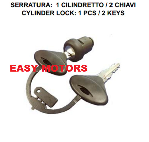 Kit serratura cilindretto 2 - kit, 1