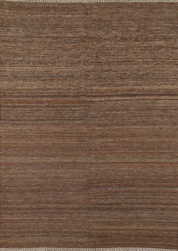 Tribal natural dye brown kilim - tribal,