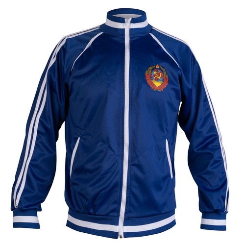 Giacca cccp blu pista urss - blu,