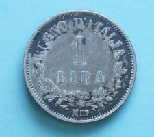 VITTORIO EMANUELE II LIRA 1863 MILANO VALORE MONETE COLLEZIONE ARGENTO SILVER
