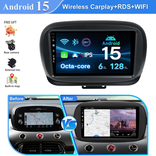 Autoradio 128gb android 15 - 6+128gb,