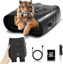 Binocolo per Visione Notturna, Visore Notturno Digitale a Infrarossi 1080P Con S