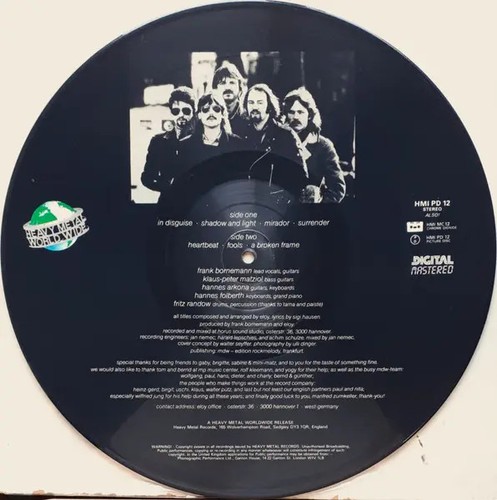 Picture disc eloy performance - picture,
