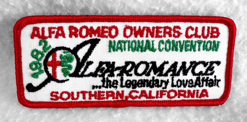 Patch vintage alfa romeo - patch,