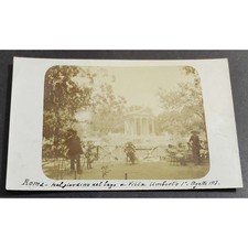 Cartolina Roma - Nel Giardino