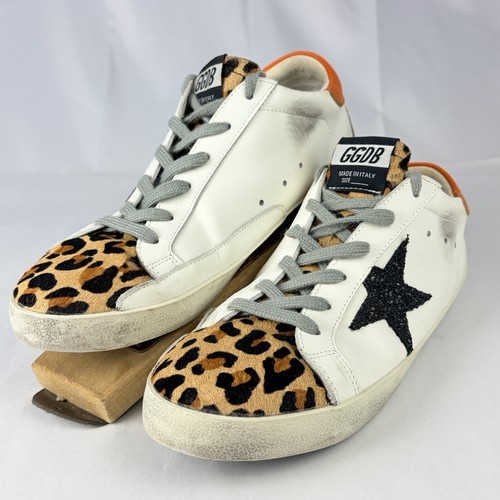 Golden goose superstar leopard - golden,