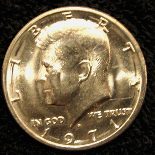 1971 mezzo dollaro kennedy - mezzo,