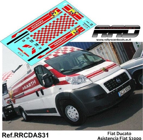 Decal calca fiat ducato - decal/calca,