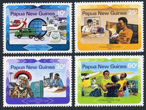 Papua nuova guinea 584 - papua, 584-587