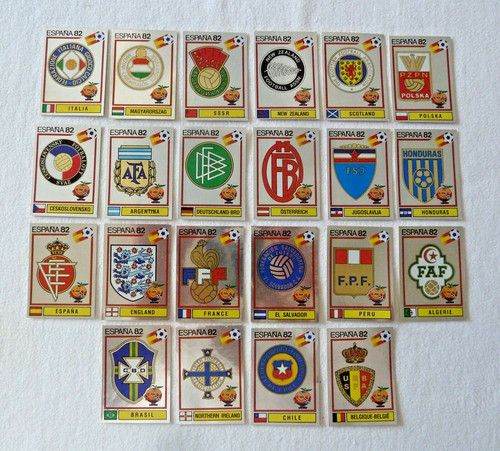Lotto scudetti espana 82 - 22,