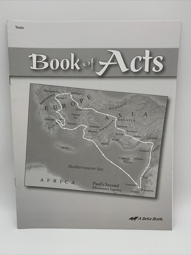 Abeka book acts - abeka, of