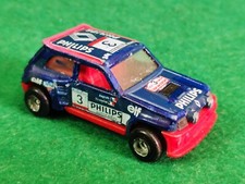 RENAULT 5 TURBO MAXI PHILIPS MAJORETTE FRANCE 1:66 no hot wheels polistil ??