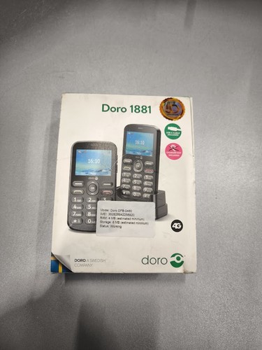 Doro 1881 mobile phone used - 1881,