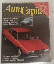 Autocapital 3 1988 - BMW serie 5 - Maserati Karif
