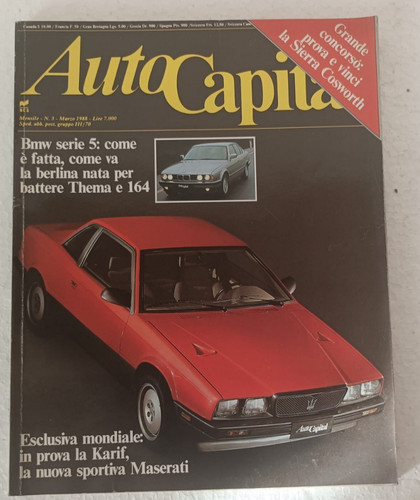 Autocapital 1988 bmw serie - autocapital,