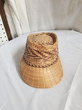 Antique Yeddo Italy Straw Hat