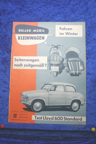 Roller mobil kleinwagen 59 - mobil, 12/59