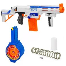Tuning-Mega-Pack incl. NERF Retaliator Blaster, caricatore a tamburo, molla tuning -