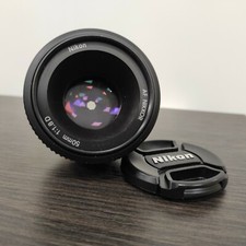 Nikon Nikkor AF 50mm F/1.8D come nuovo, imballo originale e istruzioni