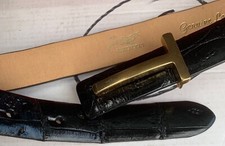 cintura uomo coccodrillo 