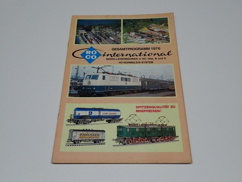 Roco catalogo 1976 treni - catalogo,