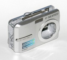 Body Cover per Fotocamera Samsung S860 (Argento) - Ricambi di riparazione