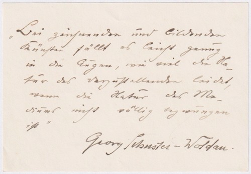 Georg schuster woldan pittore - georg,