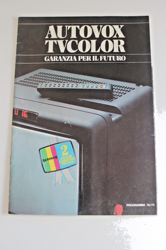 Catalogo autovox tv - autovox, 78/79