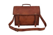 16 in pelle borsa messenger