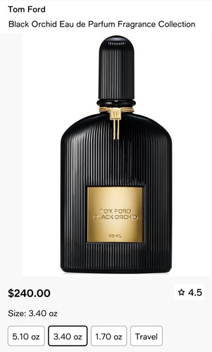 Tom ford black - edp, 3.4