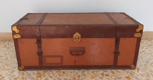 Cassa antica baule militare - antica,,