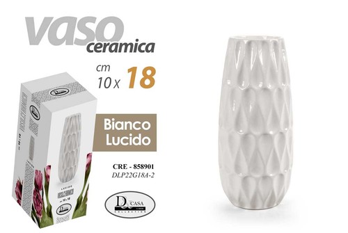 Vaso ceramica fiori - vaso,