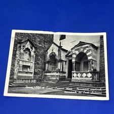 DERVIO LAGO DI COMO CORENNO PLINIO MONUMENTI SEPOLCRALI CARTOLINA D'EPOCA