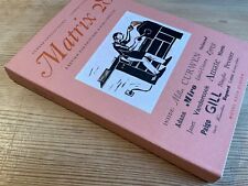 Matrix 28 Whittington Press Randle Typography Printing Letterpress Type Specimen