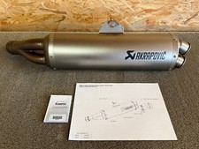 Akrapovic scarico titanio