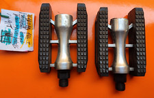 COPPIA PEDALI SPORTIVI WELLGO MARCATI BUONO STATO PEDALI BICI VINTAGE