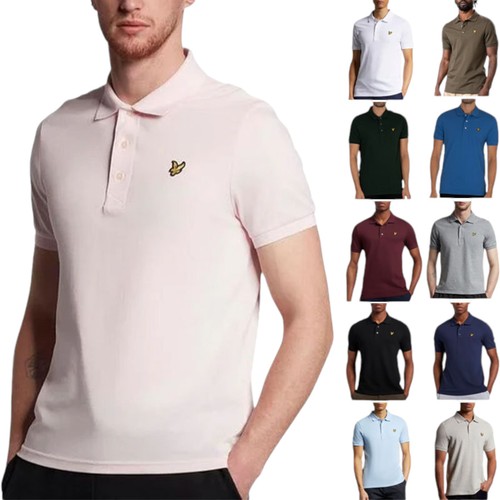 Polo uomo lyle scott manica - uomo,