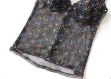Bustier floreale vintage