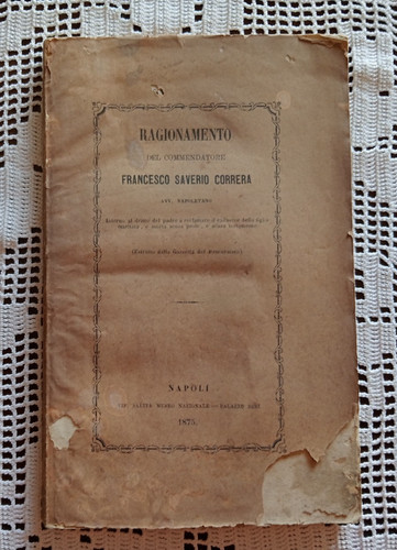 Ragionamento del commendatore - ragionamento,