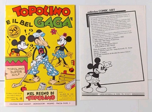 Nel regno topolino 23 - nel, n.23