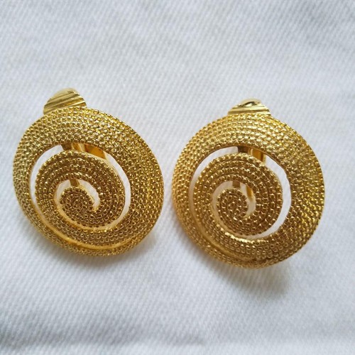 Orecchini vintage con clip - , a