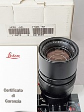 Leica 90/2.8 Elmarit-M #3610559, type 11807, Germany 1993, caps, BOXED LIKE NEW