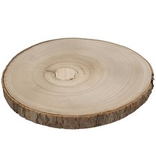 Tronco rotondo fetta base in