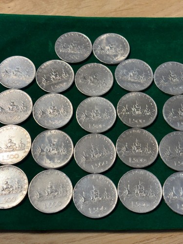 Lotto monete argento - di,